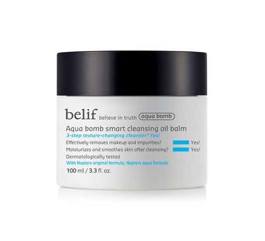 [Belif] Aqua bomb smart cleansing oil balm 100ml - Premium  from a1d5f7 - Just $42! Shop now at Nsight Aesthetics