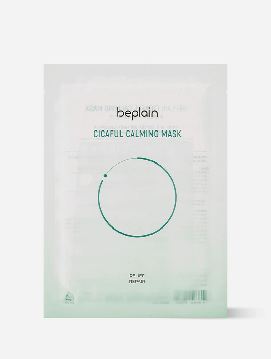[beplain] Cicaful Calming Mask 10pcs - Premium  from a1d5f7 - Just $35! Shop now at Nsight Aesthetics