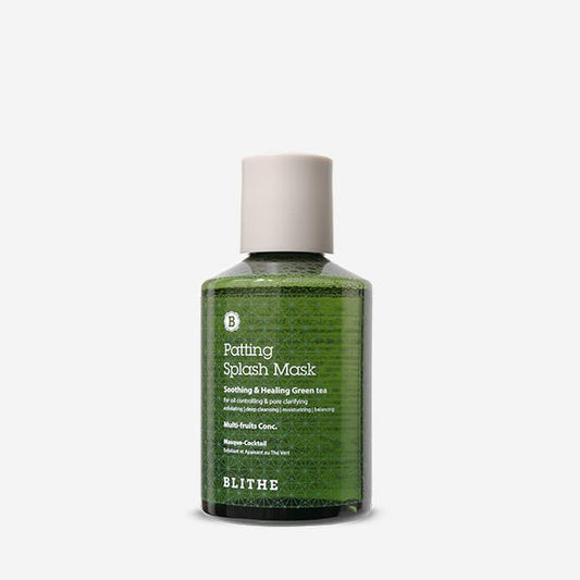 [Blithe] Patting Splash Mask Soothing & Healing Green Tea 150ml - Premium  from a1d5f7 - Just $29! Shop now at Nsight Aesthetics