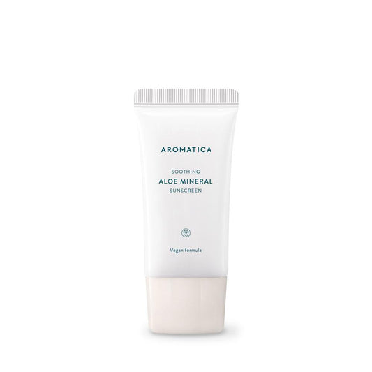 [Aromatica] Soothing Aloe Mineral Sunscreen SPF50+/PA++++ 50g - Premium  from Nsight Aesthetics - Just $31! Shop now at Nsight Aesthetics