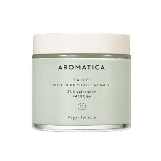 [Aromatica] Tea tree Pore Purifying Clay Mask 120g - Premium  from Nsight Aesthetics - Just $36! Shop now at Nsight Aesthetics