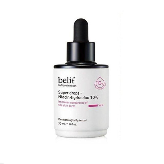 [Belif] Super drops - Niacin-hydra duo 10% 30 ml - Premium  from a1d5f7 - Just $80! Shop now at Nsight Aesthetics