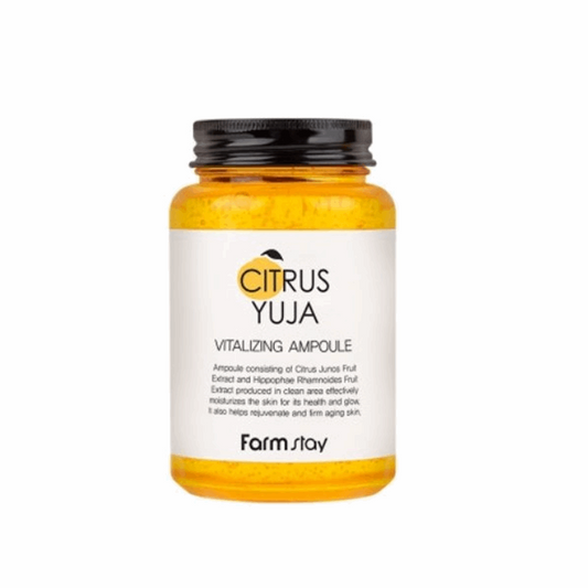 [Farmstay] Citrus Yuja Vitalizing Ampoule 250ml - Premium  from a1d5f7 - Just $25! Shop now at Nsight Aesthetics
