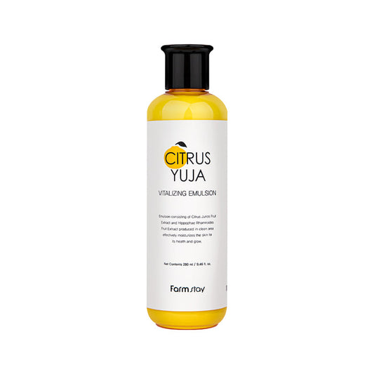 [Farmstay] Citrus Yuja Vitalizing Emulsion 280ml - Premium  from a1d5f7 - Just $25! Shop now at Nsight Aesthetics