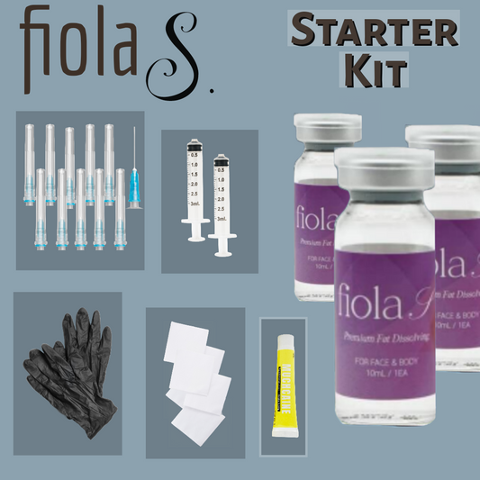 Fiola S KIT | Premium Fat Dissolver | Box of (5) 10ml Vials
