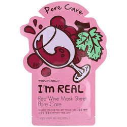 TONYMOLY | Iām Real Red Wine Mask Sheet