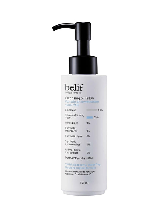 [Belif] Cleansing oil fresh 150 ml - Premium  from a1d5f7 - Just $40! Shop now at Nsight Aesthetics