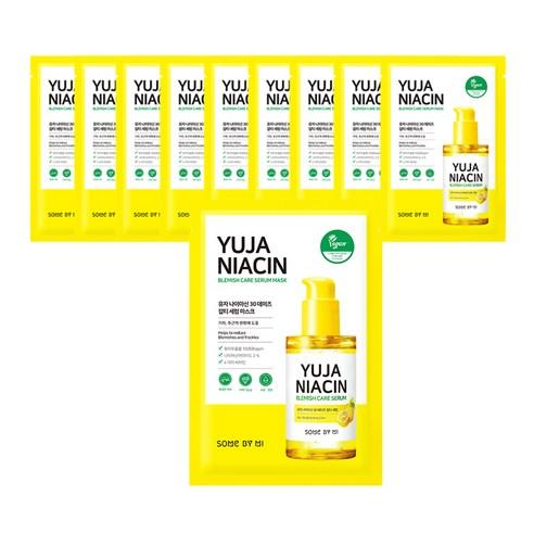 [SomeByMi] YUJA NIACIN 30 DAYS CARE SERUM MASK  X 10EA