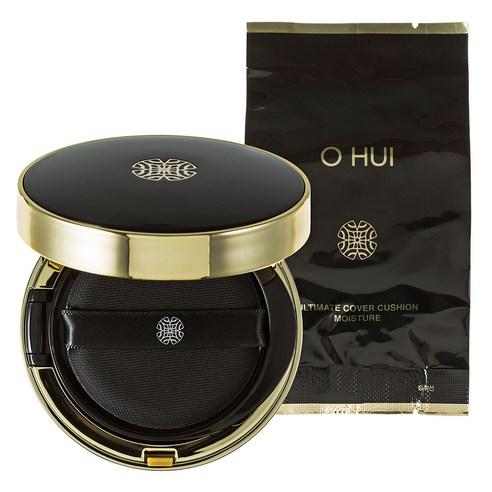 [OHui] Ultimate Cover CC Cushion Compact Sunscreen Broad Spectrum SPF 50 -No.2 Honey Beige X 2ea