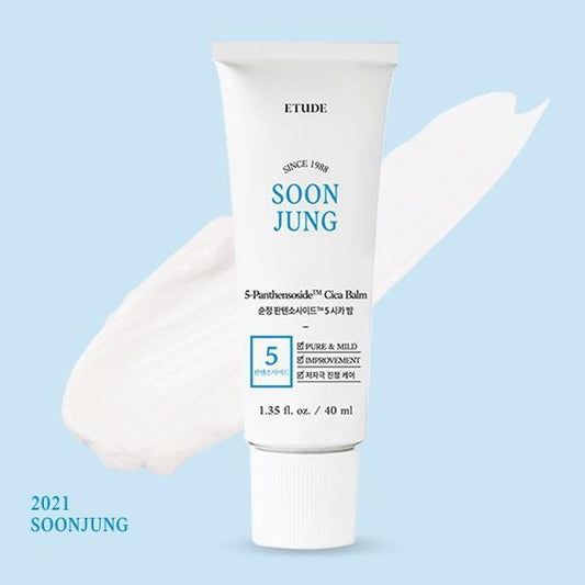 [EtudeHouse] SoonJung 5-Panthensoside Cica Balm 40ml (21AD) - Premium  from a1d5f7 - Just $23! Shop now at Nsight Aesthetics