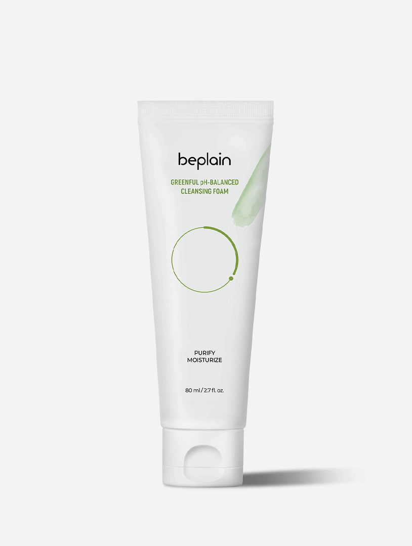 [beplain] Greenful pH-Balanced Cleansing Foam 80ml - Premium  from a1d5f7 - Just $16! Shop now at Nsight Aesthetics