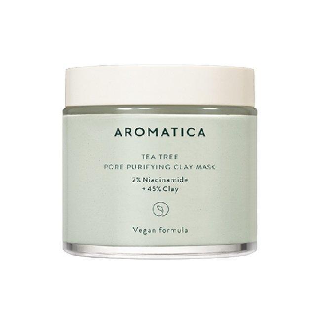 [Aromatica] Tea tree Pore Purifying Clay Mask 120g - Premium  from Nsight Aesthetics - Just $36! Shop now at Nsight Aesthetics