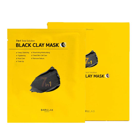 [BARULAB] 7IN1 TOTAL SOLUTION BLACK CLAY MASK - 18g x 5pcs - Premium  from a1d5f7 - Just $30! Shop now at Nsight Aesthetics