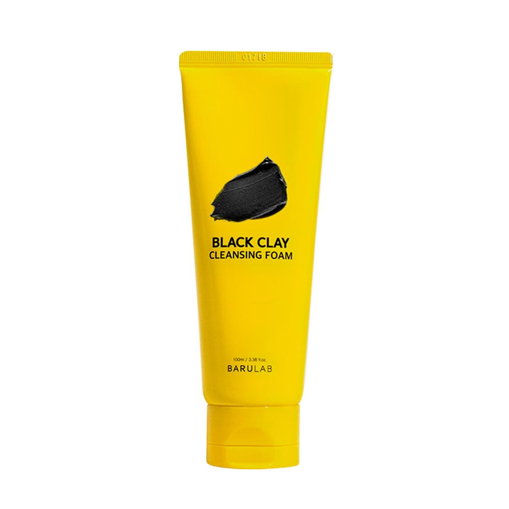 [BARULAB]  BLACK CLAY  CLEANSING FOAM 100ml - Premium  from a1d5f7 - Just $13! Shop now at Nsight Aesthetics