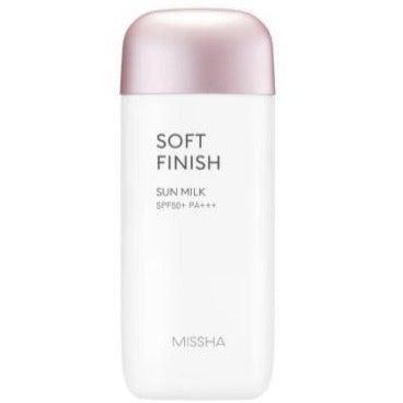 [Missha] All Around Safe Block Soft Finish Sun Milk (SPF50+ PA+++) 70ml - Premium  from a1d5f7 - Just $28! Shop now at Nsight Aesthetics