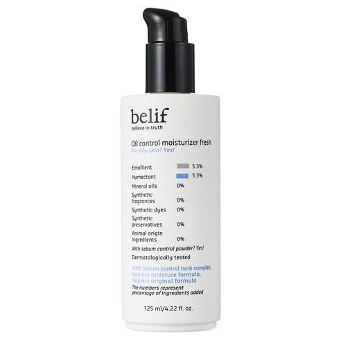 [Belif] Oil control moisturizer fresh 125 ml - Premium  from a1d5f7 - Just $44! Shop now at Nsight Aesthetics