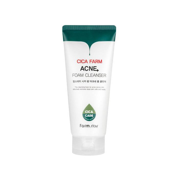 [Farmstay] Cica Farm Acne Foam Cleanser 180ml - Premium  from a1d5f7 - Just $20! Shop now at Nsight Aesthetics