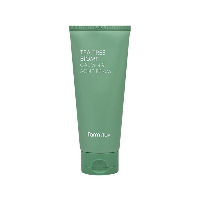 [Farmstay] Tea Tree Biome Calming Acne Foam 180ml - Premium  from a1d5f7 - Just $20! Shop now at Nsight Aesthetics