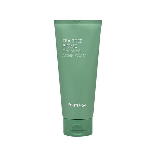 [Farmstay] Tea Tree Biome Calming Acne Foam 180ml - Premium  from a1d5f7 - Just $20! Shop now at Nsight Aesthetics