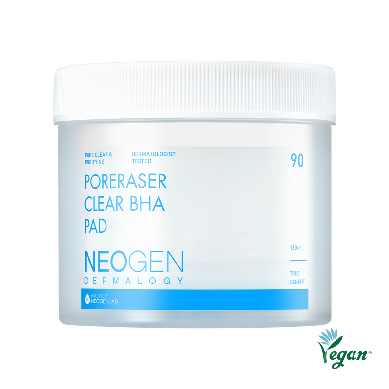 [NeoGen] DERMALOGY PORERASER CLEAR BHA PAD 160ML (90 PADS)