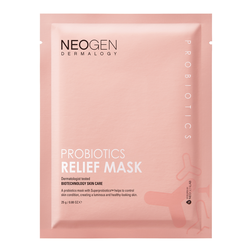 [NeoGen] DERMALOGY PROBIOTICS RELIEF MASK (25ML X 5 SHEETS) – Nsight ...