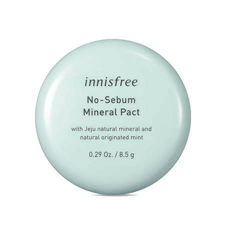 [Innisfree] No-Sebum Mineral Pact 8.5g - Premium  from Nsight Aesthetics - Just $28! Shop now at Nsight Aesthetics