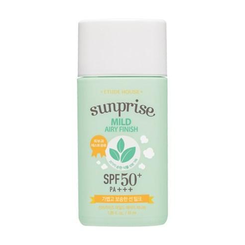 [EtudeHouse] Sunprise Mild Airy Finish Sun Milk SPF50+ / PA+++ 55ml - Premium  from a1d5f7 - Just $15! Shop now at Nsight Aesthetics