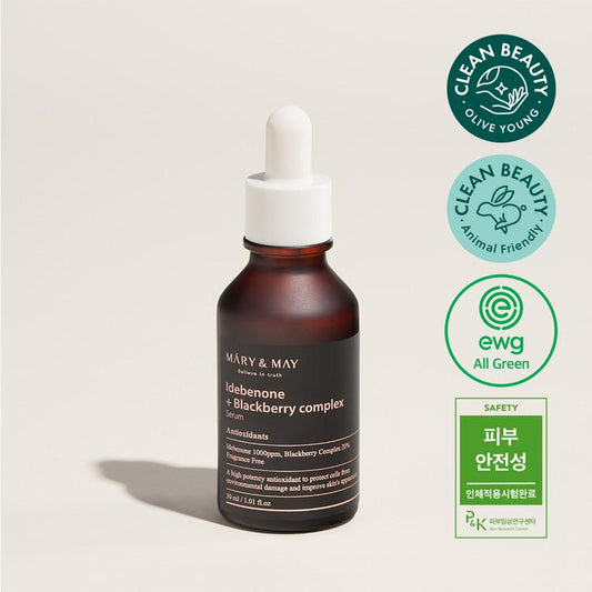 [MARY&MAY] Idebenone + Blackberry Complex Serum - 30ml