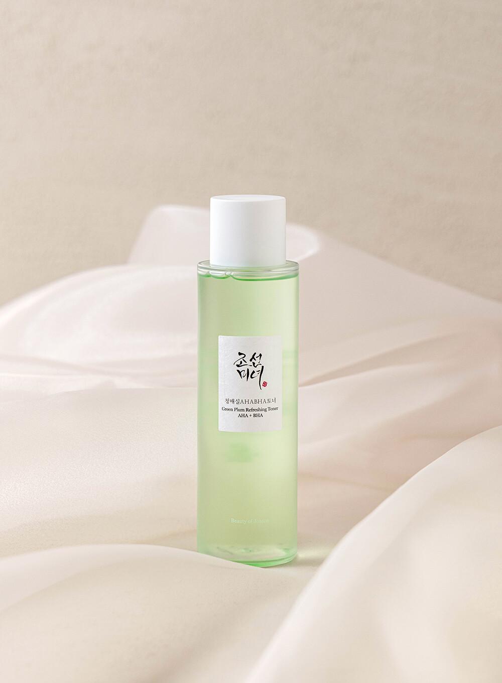 [BeautyOfJoseon] Green Plum Refreshing Toner : AHA + BHA 150ml