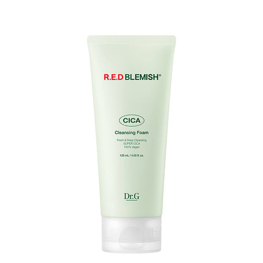 [Dr.G] Red Blemish Cica Cleansing Foam 120ml - Premium  from a1d5f7 - Just $19! Shop now at Nsight Aesthetics