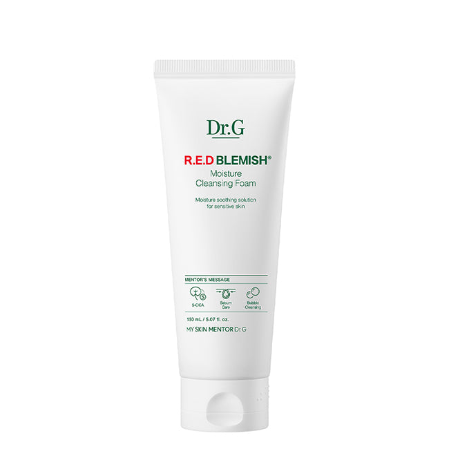 [Dr.G] Red Blemish Moisture Cleansing Foam 150ml - Premium  from a1d5f7 - Just $30! Shop now at Nsight Aesthetics