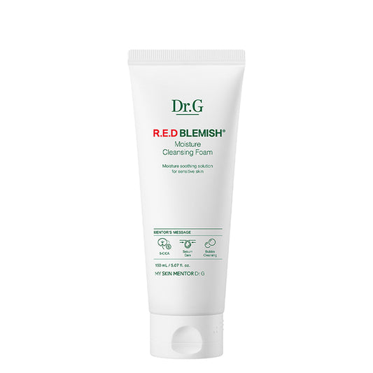 [Dr.G] Red Blemish Moisture Cleansing Foam 150ml - Premium  from a1d5f7 - Just $30! Shop now at Nsight Aesthetics