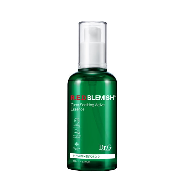 [Dr.G] Red Blemish Clear Soothing Active Essence 80ml - Premium  from a1d5f7 - Just $51! Shop now at Nsight Aesthetics