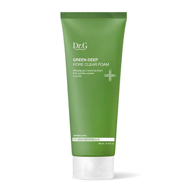 [Dr.G] Green Deep Pore Clear Foam 200ml - Premium  from a1d5f7 - Just $20! Shop now at Nsight Aesthetics