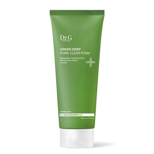 [Dr.G] Green Deep Pore Clear Foam 200ml - Premium  from a1d5f7 - Just $20! Shop now at Nsight Aesthetics