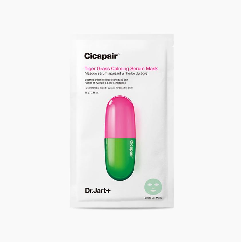 [Dr.Jart+] Cicapair Tiger Grass Calming Serum Mask 1ea 25g - Premium  from a1d5f7 - Just $9! Shop now at Nsight Aesthetics