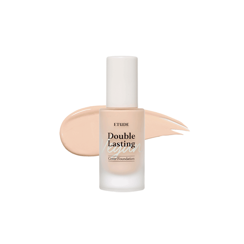 [Etudehouse] Double Lasting Vegan Cover Foundation 30g -No.19N1 Vanilla - Premium  from a1d5f7 - Just $35! Shop now at Nsight Aesthetics