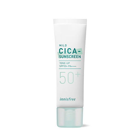 [Innisfree] Mild Cica Sunscreen 50ml - Premium  from Nsight Aesthetics - Just $36! Shop now at Nsight Aesthetics