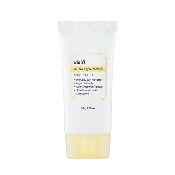 [Klairs] All-day Airy Sunscreen 50ml - Premium  from a1d5f7 - Just $26! Shop now at Nsight Aesthetics