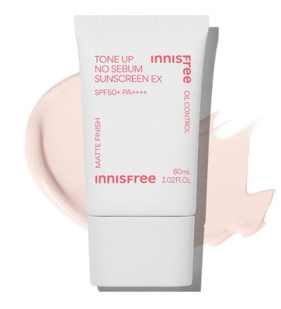 [Innisfree] Tone Up No Sebum Sunscreen SPF50+ PA++++ 50ml - Premium  from Nsight Aesthetics - Just $32! Shop now at Nsight Aesthetics