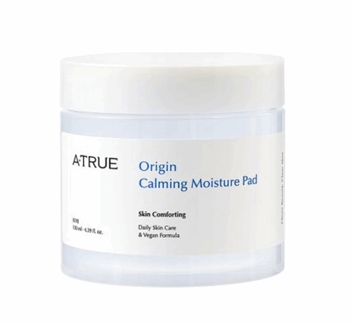 [atrue] Origin Calming Moisture Pad 130ml / 80pcs - Premium  from a1d5f7 - Just $27! Shop now at Nsight Aesthetics