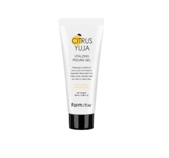 [Farmstay] Citrus Yuja Vitalizing Peeling Gel 100ml - Premium  from a1d5f7 - Just $10! Shop now at Nsight Aesthetics