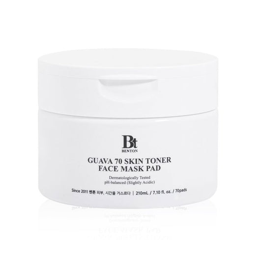 [benton] Guava 70 Skin Toner Face Mask Pad 210ml / 70pcs - Premium  from a1d5f7 - Just $36! Shop now at Nsight Aesthetics