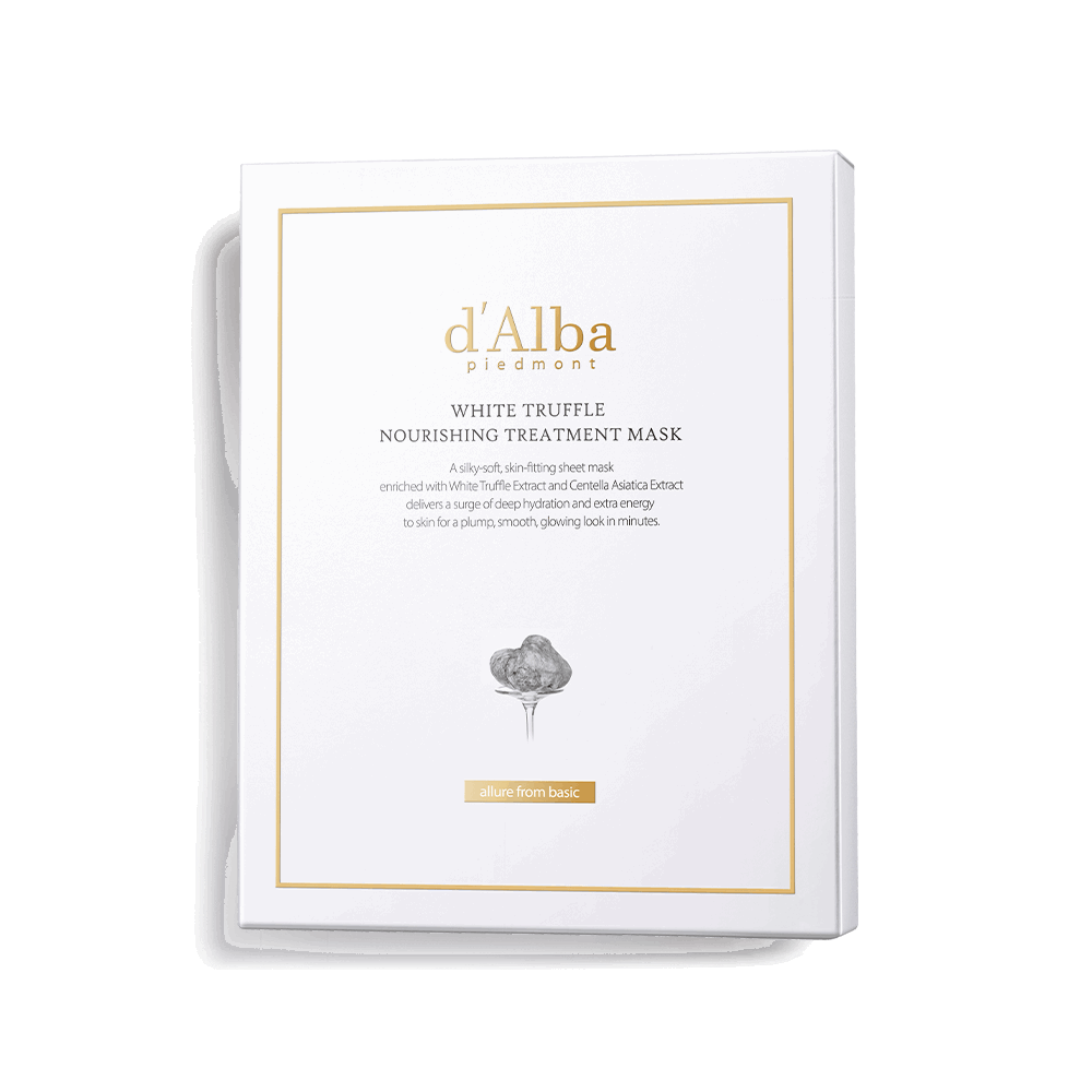 [d'Alba] White Truffle Nourishing Treatment Mask 25ml*5pcs - Premium  from a1d5f7 - Just $25! Shop now at Nsight Aesthetics