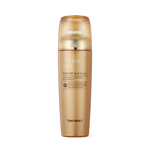 [tonymoly] Intense Care Gold24K Snail Emulsion 140ml - Premium  from a1d5f7 - Just $38! Shop now at Nsight Aesthetics