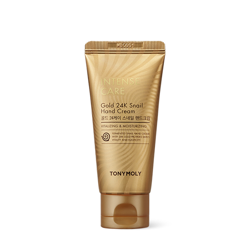 [tonymoly] Intense Care Gold24K Snail Hand Cream 60ml - Premium  from Nsight Aesthetics - Just $25! Shop now at Nsight Aesthetics