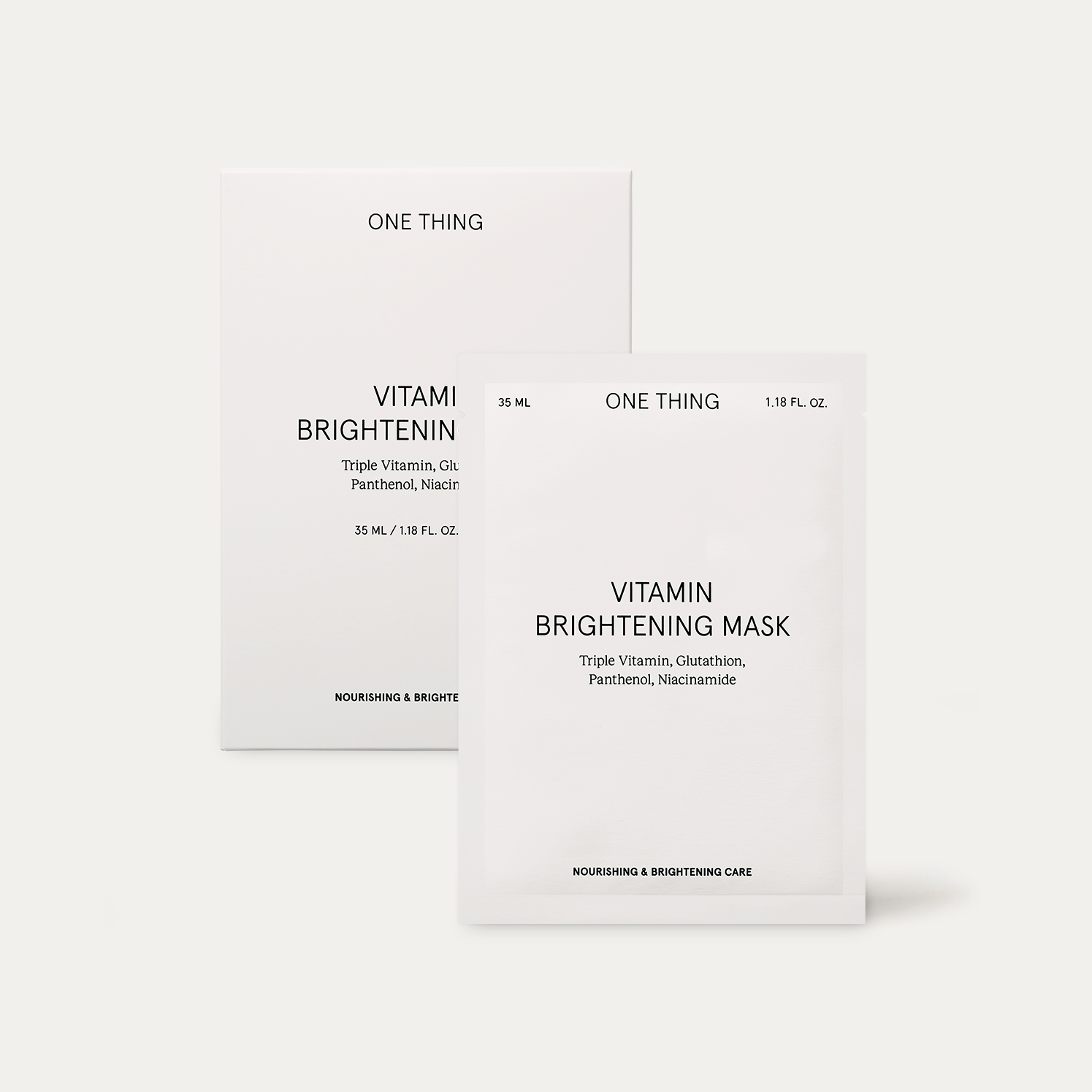 [Onething] Vitamin Brightning Mask 35ml | 5pcs - Premium  from a1d5f7 - Just $35! Shop now at Nsight Aesthetics