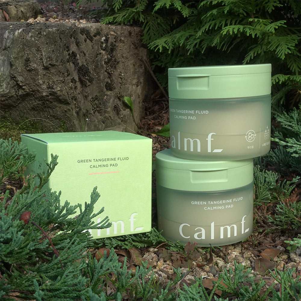 [Calmf] green tangerine fluid calming pad 70pad 130ml