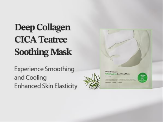 SUNGBOON EDITOR - Cica teatree Soothing Deep Collagen 4 Mask Set