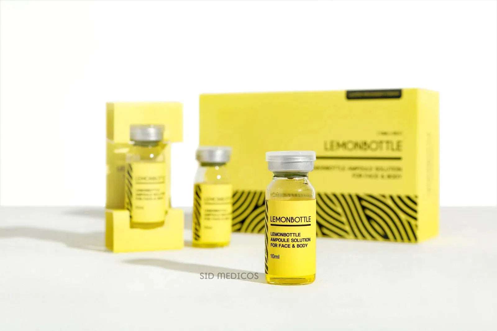 Lemon Bottle Fat Dissolver - Box - (5 ) 10ml Vials - Premium Fat dissolver lipolysis solution from Nsight Aesthetics - Just $238! Shop now at Nsight Aesthetics